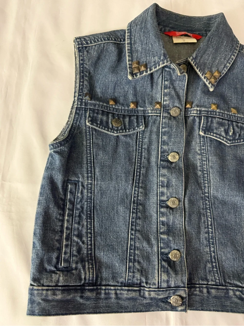 Esprit Kids Sleeveless Denim Vest